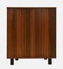 Macau 2 Door Shoerack in Virola Wood Finish