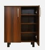 Macau 2 Door Shoerack in Virola Wood Finish
