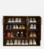 Macau 3 Door Shoerack in Virola Wood Finish