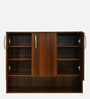 Macau 3 Door Shoerack in Virola Wood Finish
