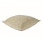 Cream Traditional Cotton 18 x 18 Inches Embroidered Cushion Cover