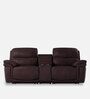 Mackenzie Fabric Manual 2 Seater Recliner in Dark Brown Colour Mackenzie Fabric Manual 2 Seater Recliner in Dark Brown Colour
