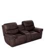 Mackenzie Fabric Manual 2 Seater Recliner in Dark Brown Colour Mackenzie Fabric Manual 2 Seater Recliner in Dark Brown Colour