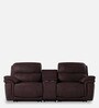 Mackenzie Fabric Manual 2 Seater Recliner in Dark Brown Colour Mackenzie Fabric Manual 2 Seater Recliner in Dark Brown Colour
