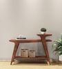 Mackenzie Solid Wood Console Table in Dark Oak Finish