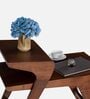 Mackenzie Solid Wood End Table In Dark Oak Finish