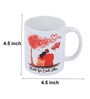Made For Each Other Printed Ceramic Coffee Mug 320ml