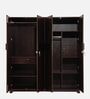 Madeline 4 Door Wardrobe In Brown Colour