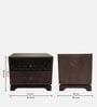 Madeline Bedside Table In Brown Colour