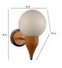 Valery Wooden Metal Wall Sconces