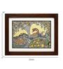 Madhubani & Kalamkari Multicolor Wood  Painting