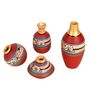 Madhubani (Set Of 4) Table Vase
