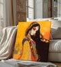 22 Inches Madhubani Canvas Stretched Wall Art Painting
