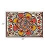 Madhubani Theo Multicolour Canvas Framed Spiritual Art Print