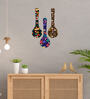 Madhubani Multicolour Engineered Wood Wall Hanging Quotes