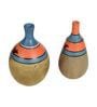 Madhubani Tattoo Art (Set Of 2) Table Vase