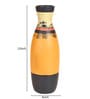 Madhubani Tattoo Art Mustard Terracotta Table Vase