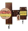 Madhubani Wood Baria Key Holder