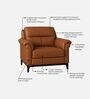 Madison 2.0 Leatherette 1 Seater Sofa In Tan PU Colour