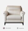 Madison 2.0 Leatherette 1 Seater Sofa In Vanilla veil PU Colour