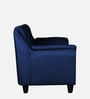 Madison Fabric 1 Seater Sofa In Cool Cobalt Colour
