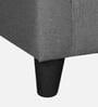 Madison Fabric 1 Seater Sofa in Grey Colour
