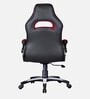 Madrid Leatherette Gaming Chair in Black & Red Colour