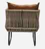 Madrid Rope 2+1+1 Sofa Set In Brown Finish