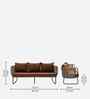 Madrid Rope 2+1+1 Sofa Set In Brown Finish