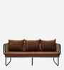 Madrid Rope 2+1+1 Sofa Set In Brown Finish
