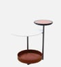 Madrid Side Table In Brown Color