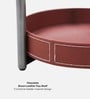 Madrid Side Table In Brown Color