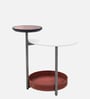 Madrid Side Table In Brown Color