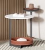 Madrid Side Table In Brown Color