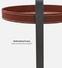 Madrid Side Table In Brown Colour