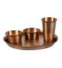 Madurai Tamra (Set of 4) Copper Dinner Set