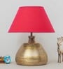 Regis Customized Cotton Fabric Shade Night Lamp With Metal Base