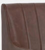 Magan Leatheratte Arm Chair in Brown Colour