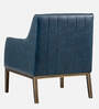 Magan Leatheratte Arm Chair in Turkish Blue Colour