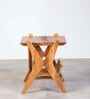 Mag Solid Wood Side Table in Natural Finish