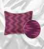 Magenta Cotton 27x18 Inches Pillow Covers (Set of 2)