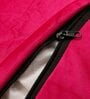Magenta Velevt Solids 16x16 inches  Regular Cushion Covers  (2Pcs)