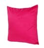 Magenta Velevt Solids 24x24 inches  Large Cushion Covers  (2Pcs)