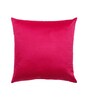 Magenta Velevt Solids 24x24 inches  Large Cushion Covers  (2Pcs)