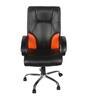 Magic High Back Executive Office Chair in Black & Orange Colour