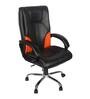 Magic High Back Executive Office Chair in Black & Orange Colour