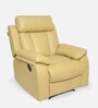 Magna 1 Seater Manual Recliner in Beige Colour