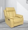 Magna 1 Seater Manual Recliner in Beige Colour