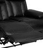Magna 2 Seater Manual Reclinerin Black Colour