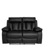 Magna 2 Seater Manual Reclinerin Black Colour